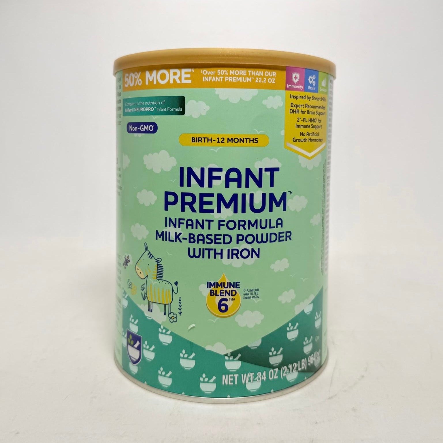 RITE AID PREMIUM INFANT FORMULA 34 OZ Exp 1/2027