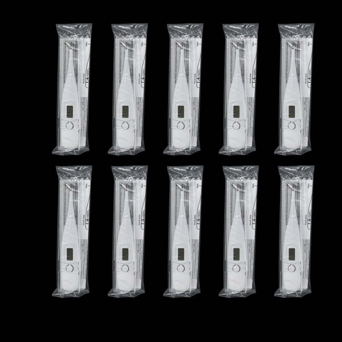 10 NEW APEX DIGITAL THERMOMETERS W/ CASE