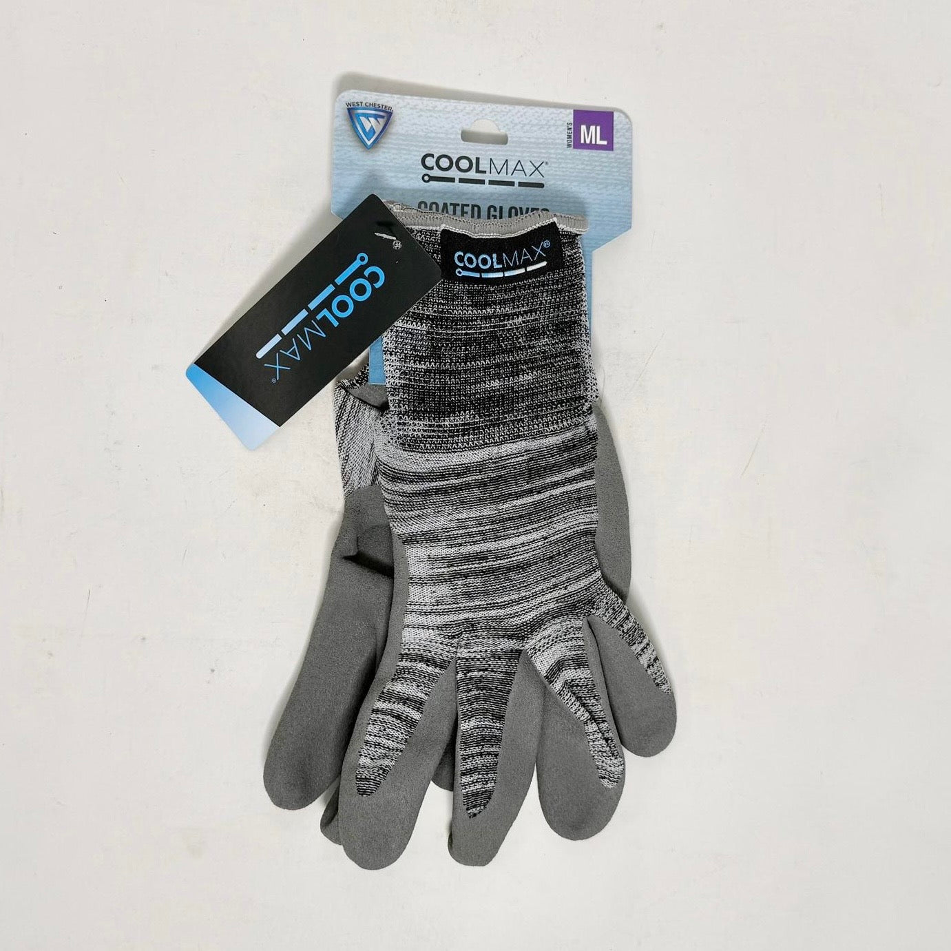 Coolmax Coated Work Gloves – Size ML (Ladies)