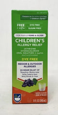Cetirizine 5 mg/mL Oral Solution 8 fl oz Compare to Children’s Zyrtec Exp 02/2027
