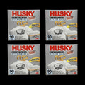 Case of 4 Boxes - Husky Drawstring Kitchen Bags 13 Gallon 90-Count (360 Bags Total)